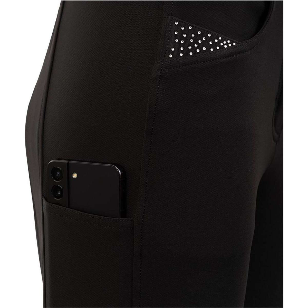 BR Rijbroek Pantalon d'Équitation Fabienne Full Grip Meteorite