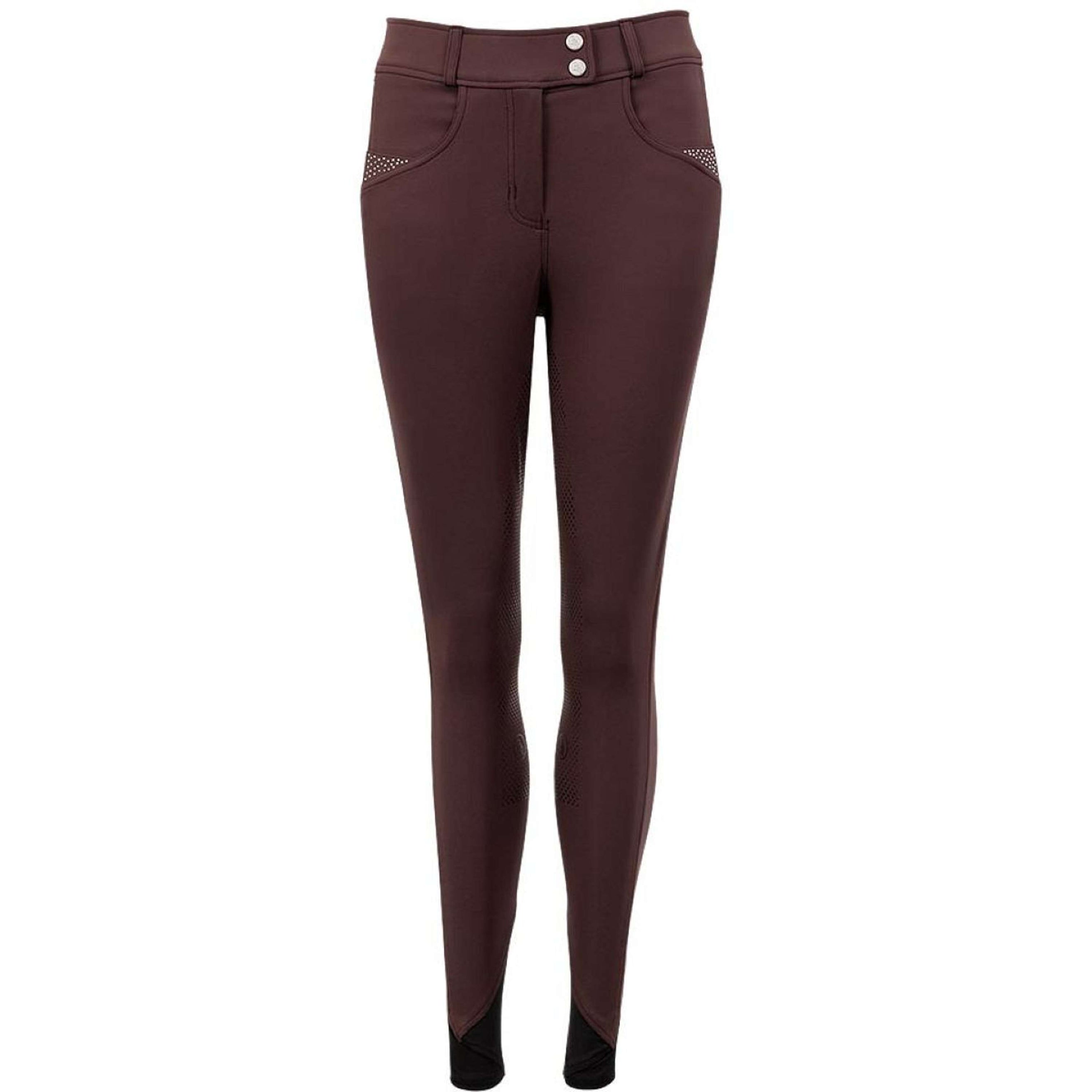 BR Rijbroek Pantalon d'Équitation Fabienne Full Grip Fudge