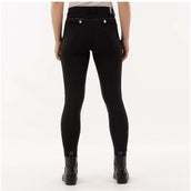 BR Pantalon d'Équitation Envy Silicone Genouillères Meteorite