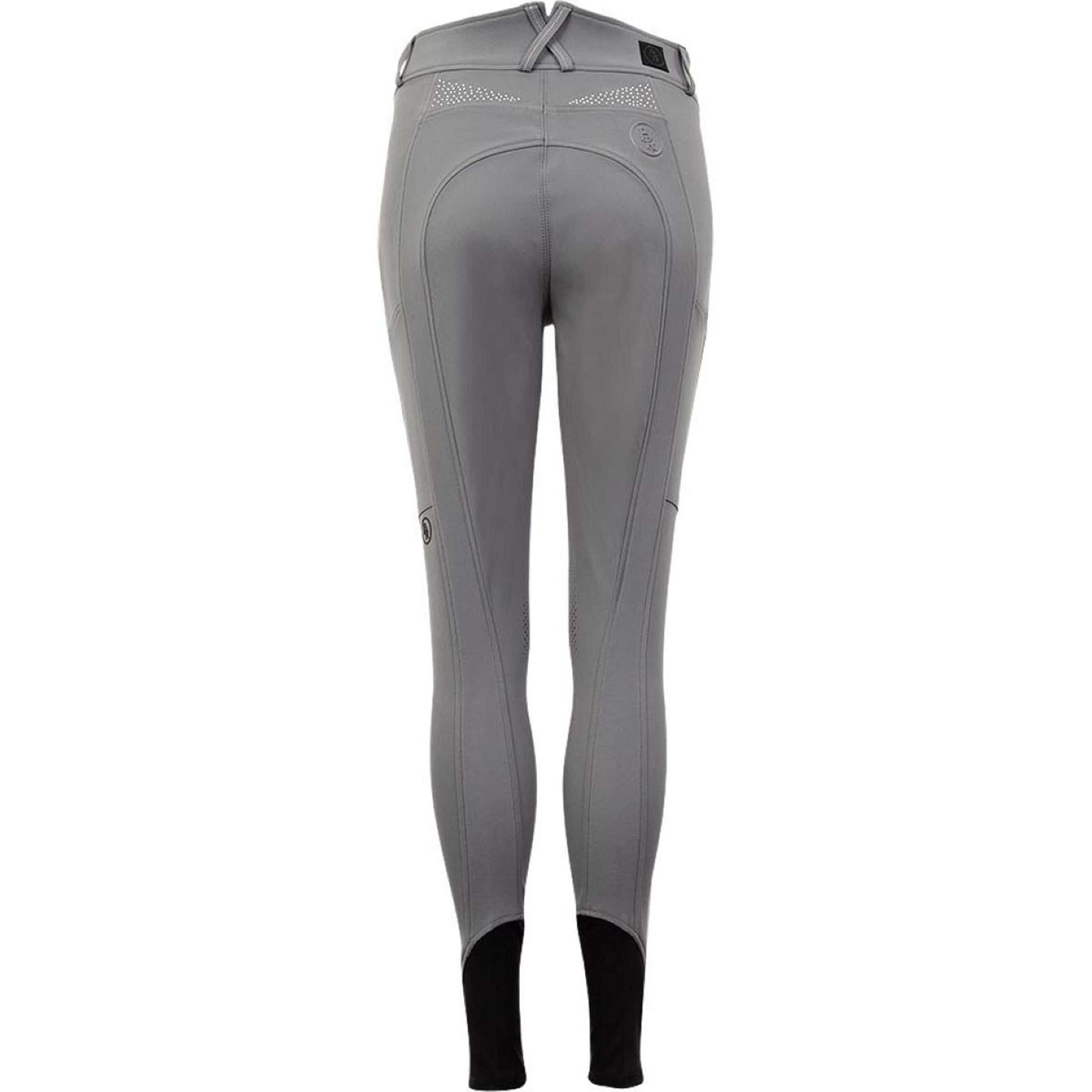 BR Rijbroek Pantalon d'Équitation Fabienne Prise de Genou Quiet Shade