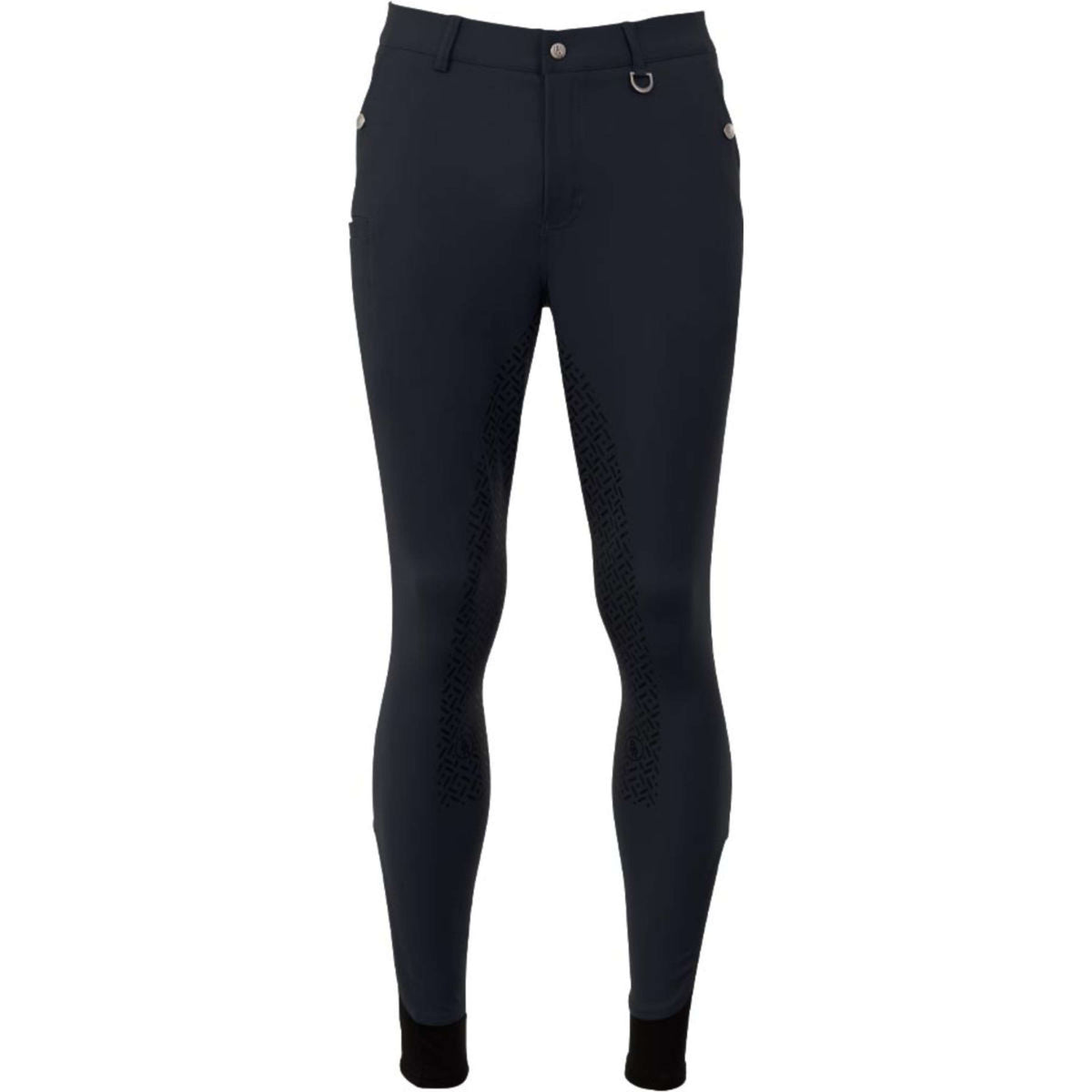 BR Pantalon d'Équitation Maikel Silicone Fond de Peau Dark Saffier