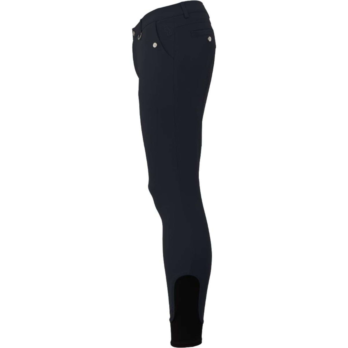 BR Pantalon d'Équitation Maikel Silicone Fond de Peau Dark Saffier