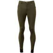 BR Pantalon d'Équitation Maikel Silicone Genouillères Forest Green