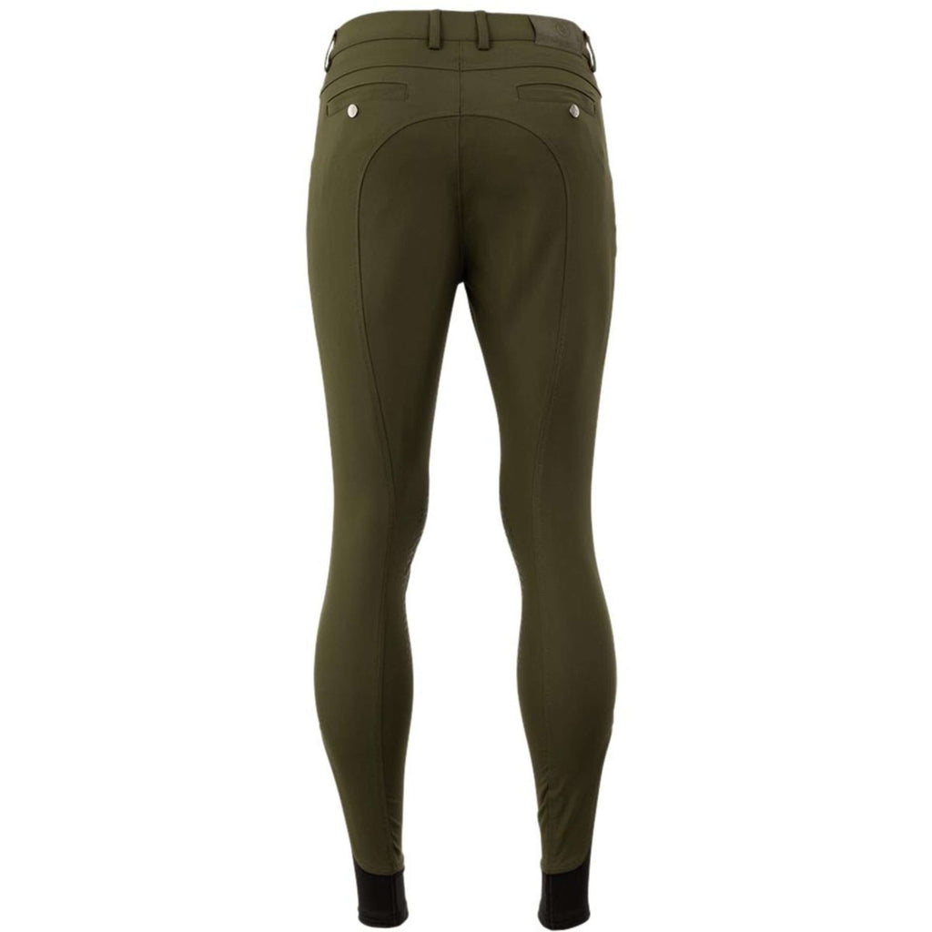 BR Pantalon d'Équitation Maikel Silicone Genouillères Forest Green