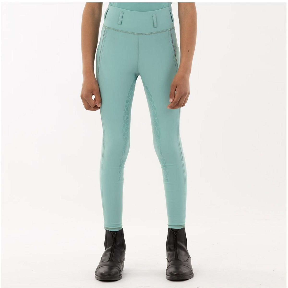 BR Pantalon d'Équitation Eevolv Elke Silicone Fond de Peau Kids Canton