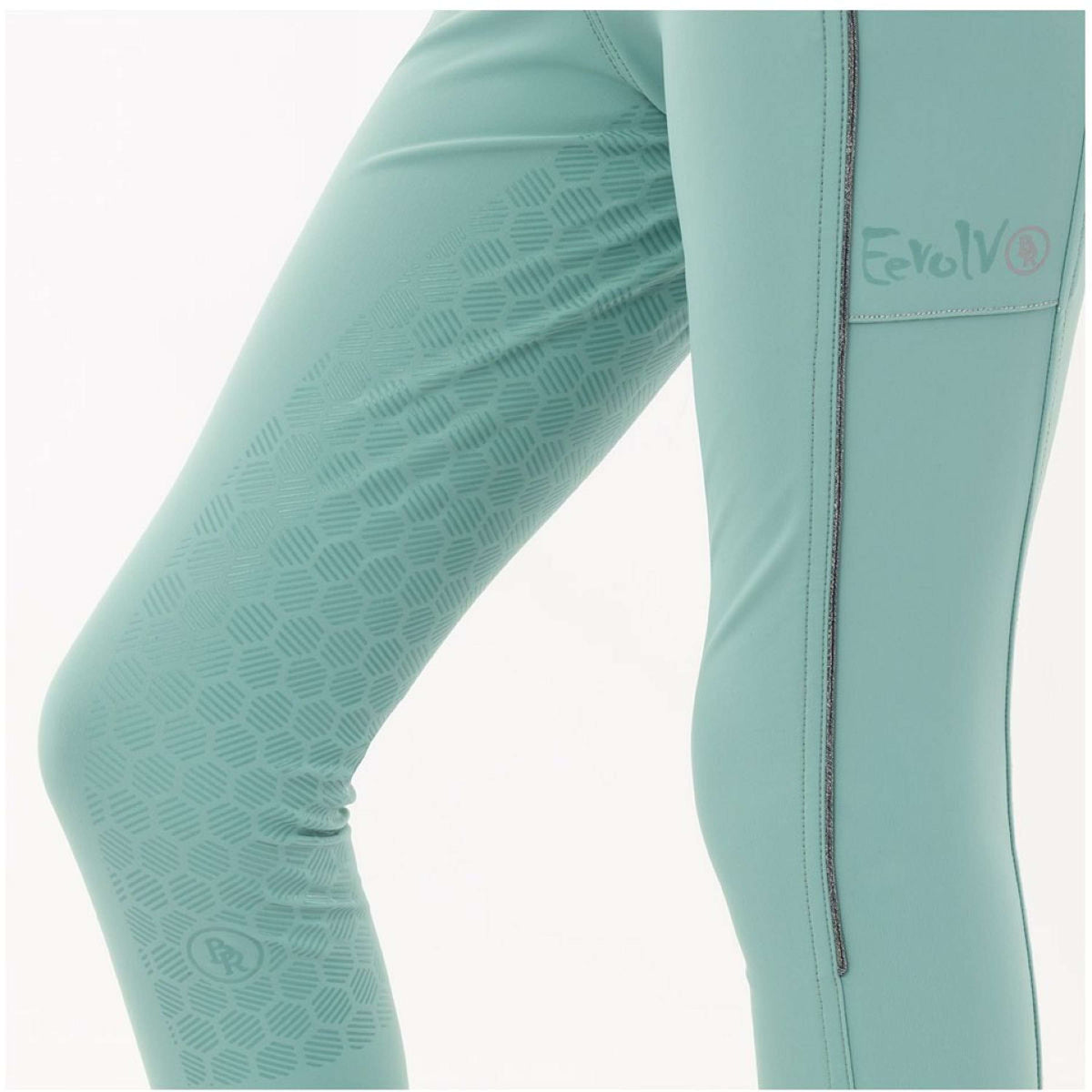 BR Pantalon d'Équitation Eevolv Elke Silicone Fond de Peau Kids Canton