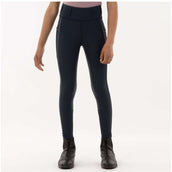 BR Pantalon d'Équitation Eevolv Elke Silicone Fond de Peau Kids Blueberry