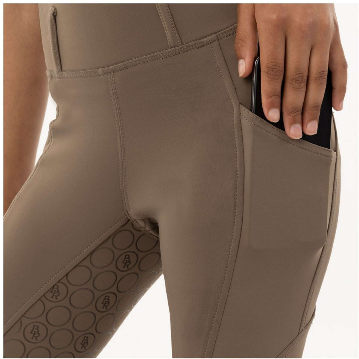 BR Legging d'Équitation Eevolv Elian Silicone Fond de Peau Kids Falcon