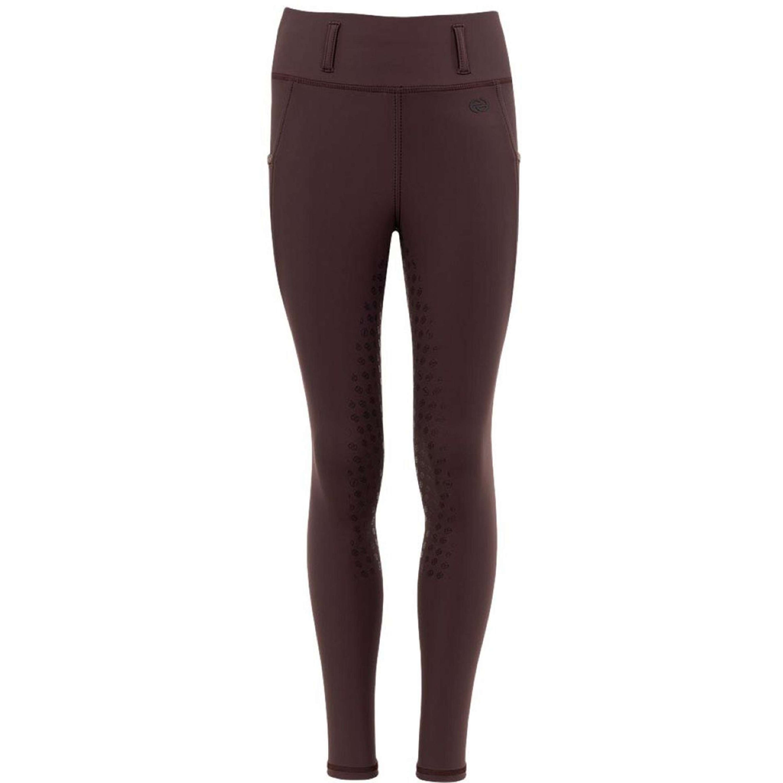 BR Rijbroek Pantalon d'Équitation Eevolv Figo Full Grip Fudge