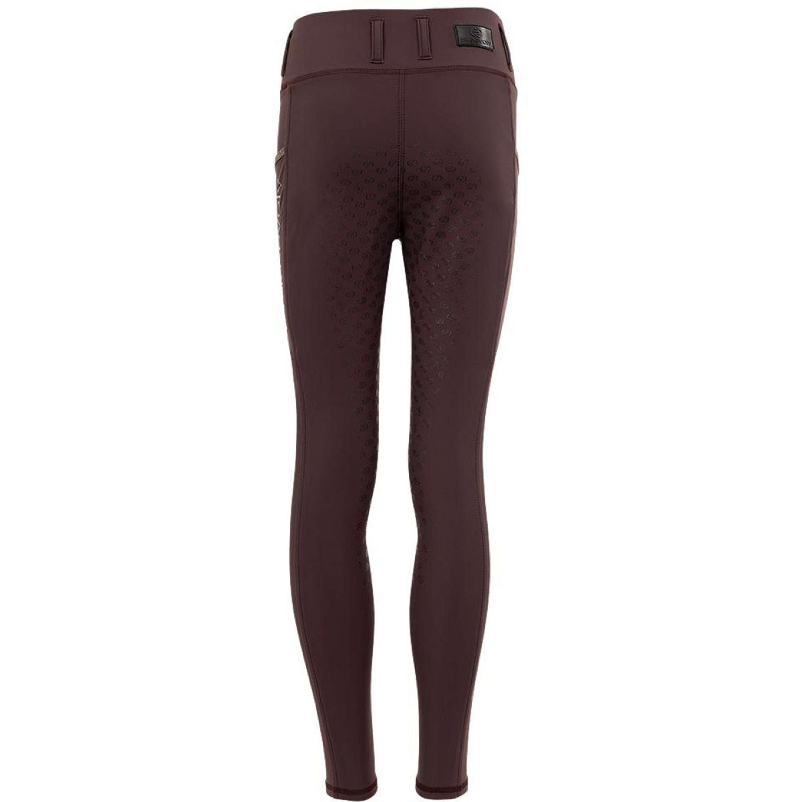 BR Rijbroek Pantalon d'Équitation Eevolv Figo Full Grip Fudge