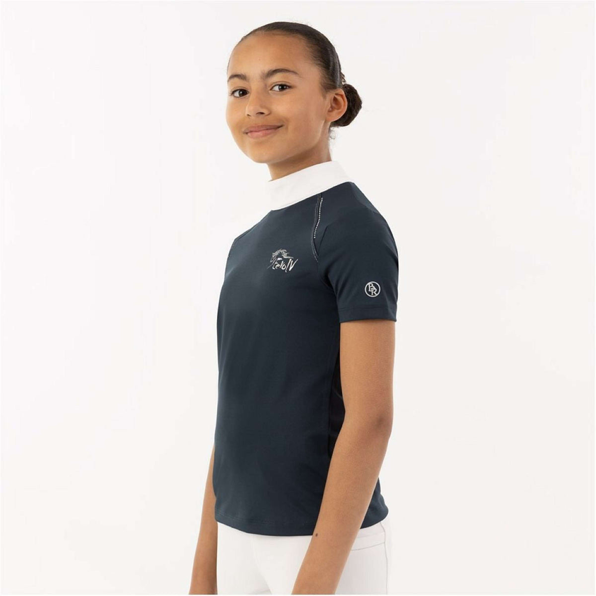 BR T-shirt de Concours Eevolv Edi Enfants Blueberry