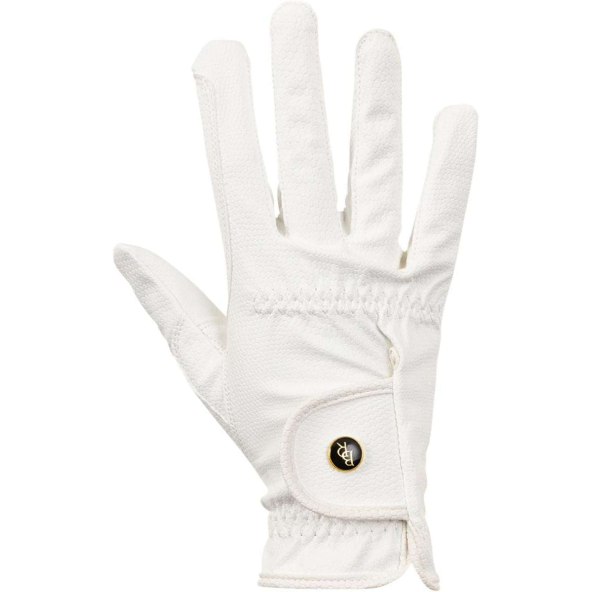 BR Gants d'Équitation Grip Pro Blanc