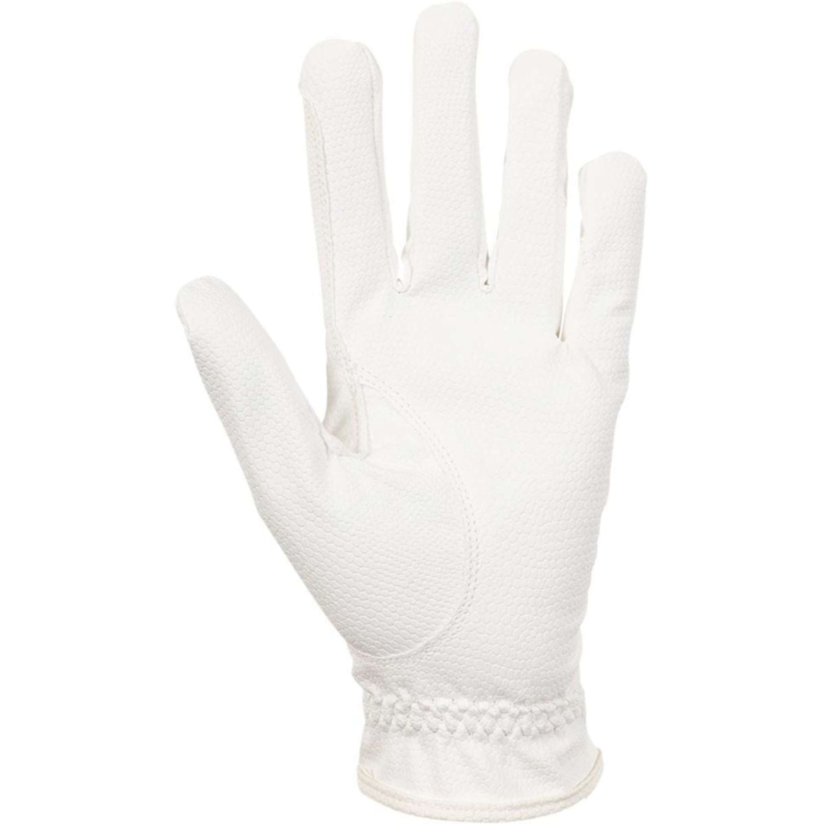 BR Gants d'Équitation Grip Pro Blanc