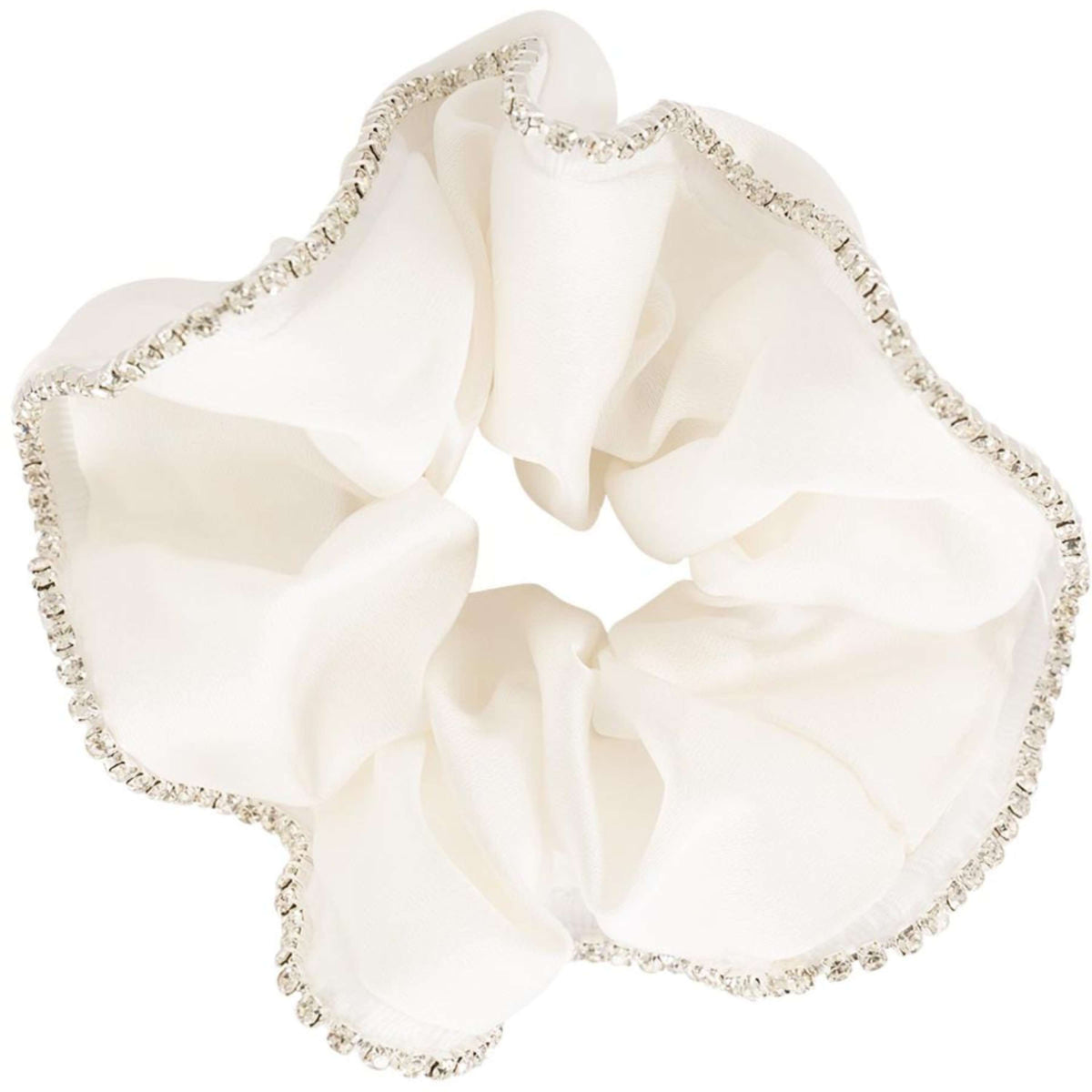 BR Scrunchie Shine Blanc