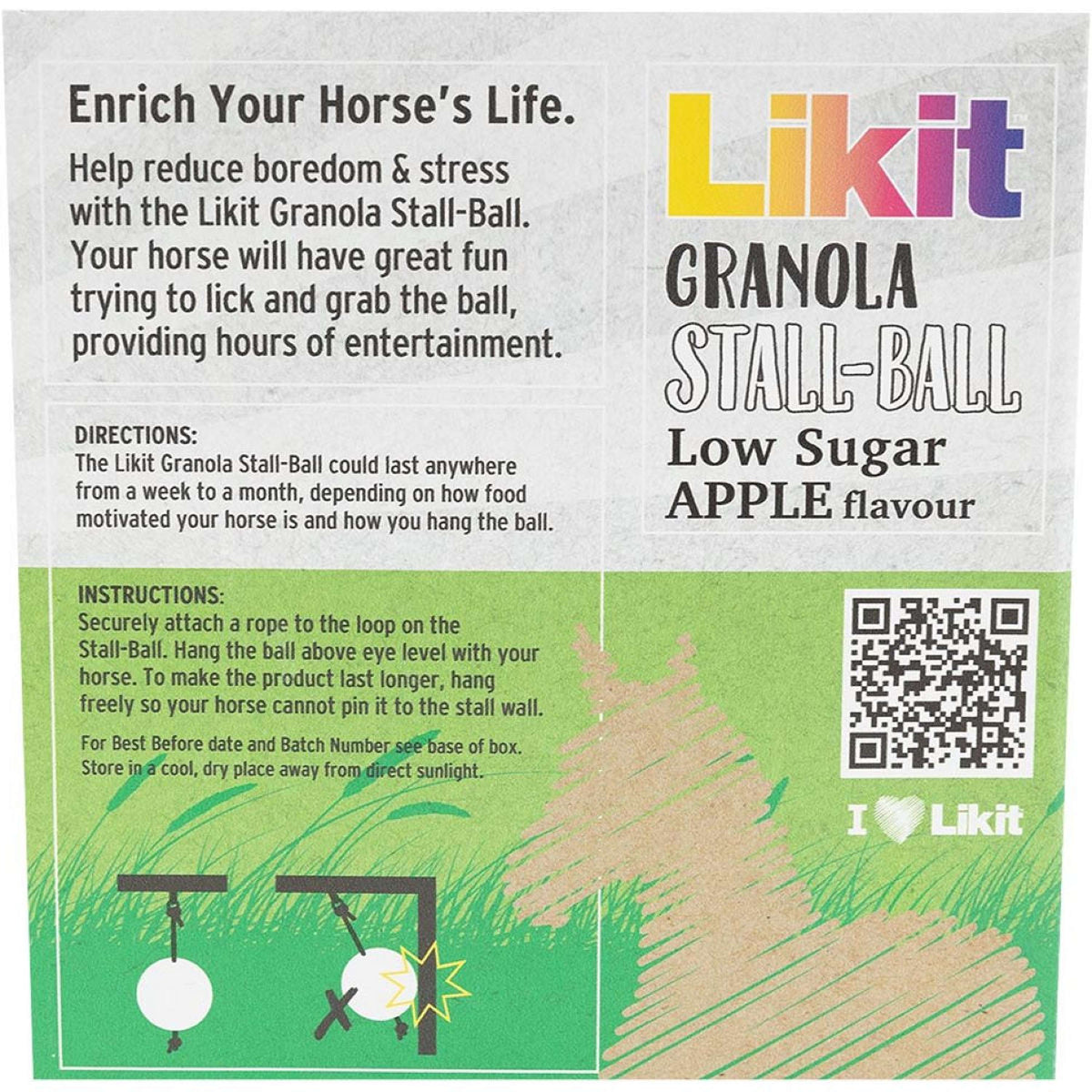 Likit Boule Stable Granola Low Sugar Pomme