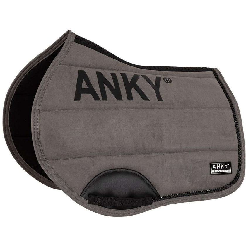 ANKY Zadeldekje Tapis de Selle Suede XB242111 de Saut Thunderstorm