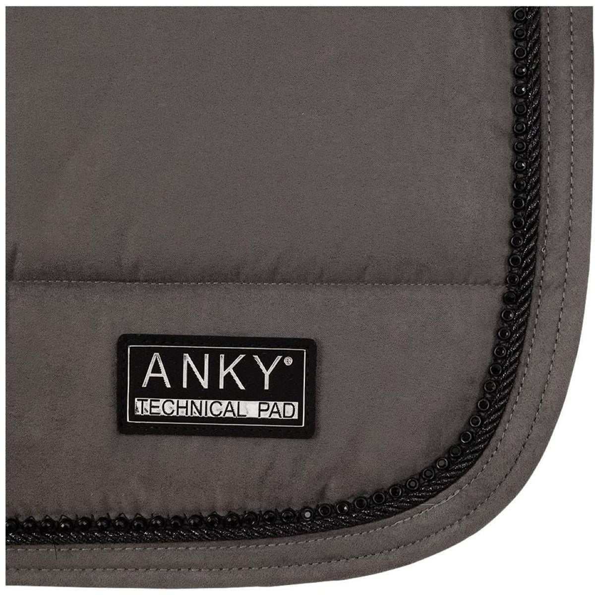 ANKY Zadeldekje Tapis de Selle Suede XB242111 de Saut Thunderstorm