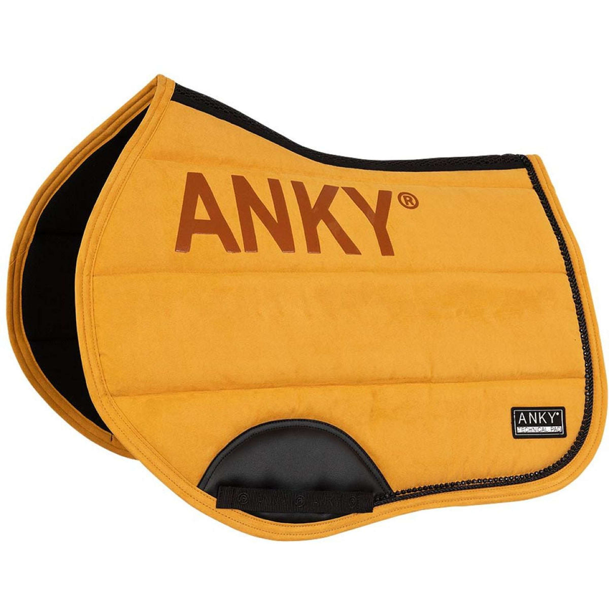 ANKY Zadeldekje Tapis de Selle Suede XB242111 de Saut Spruce Yellow