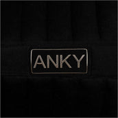 ANKY Zadeldekje Tapis de Selle Velvet XB242113 de Saut Noir