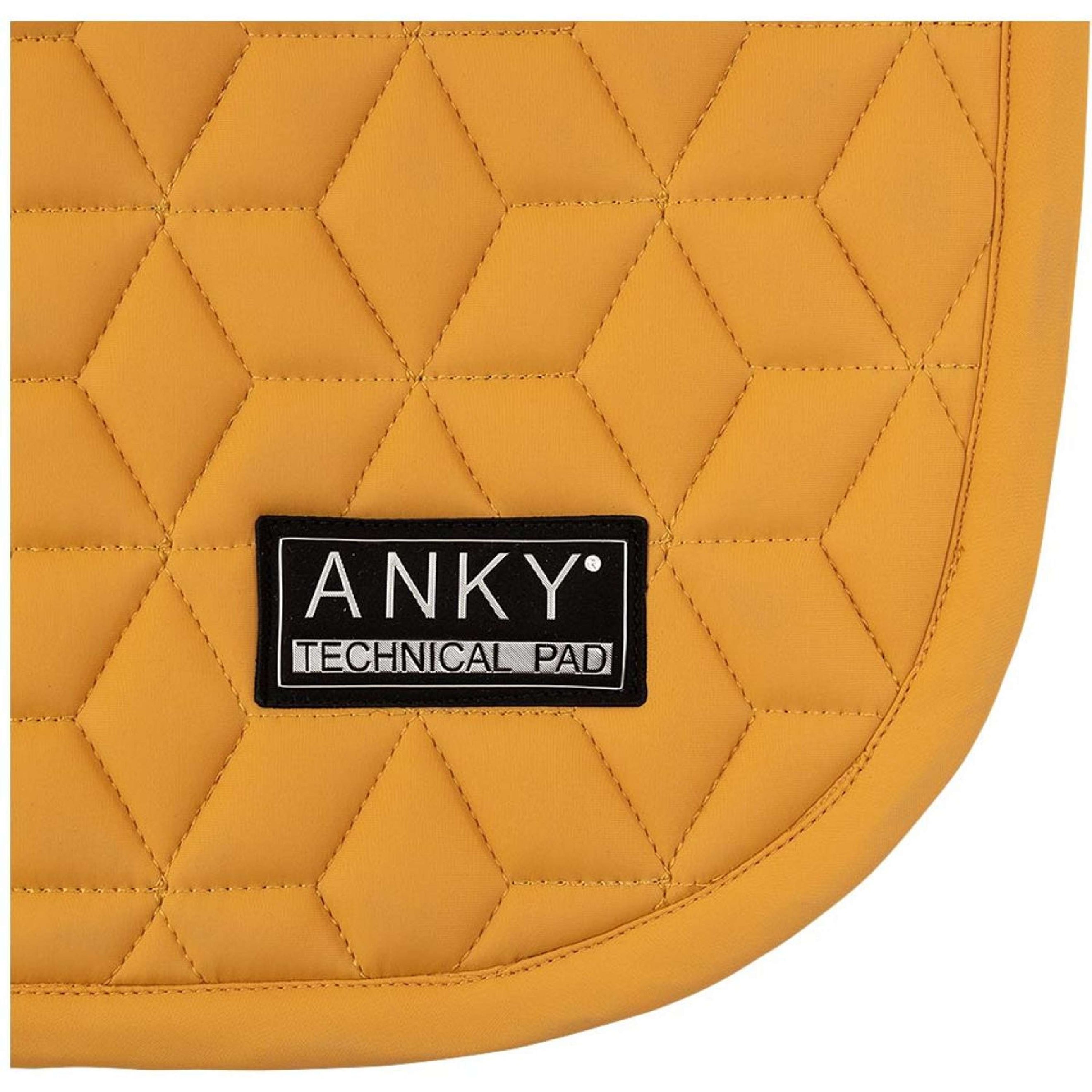 ANKY Zadeldekje Tapis de Selle Nylon XB242115 de Saut Spruce Yellow