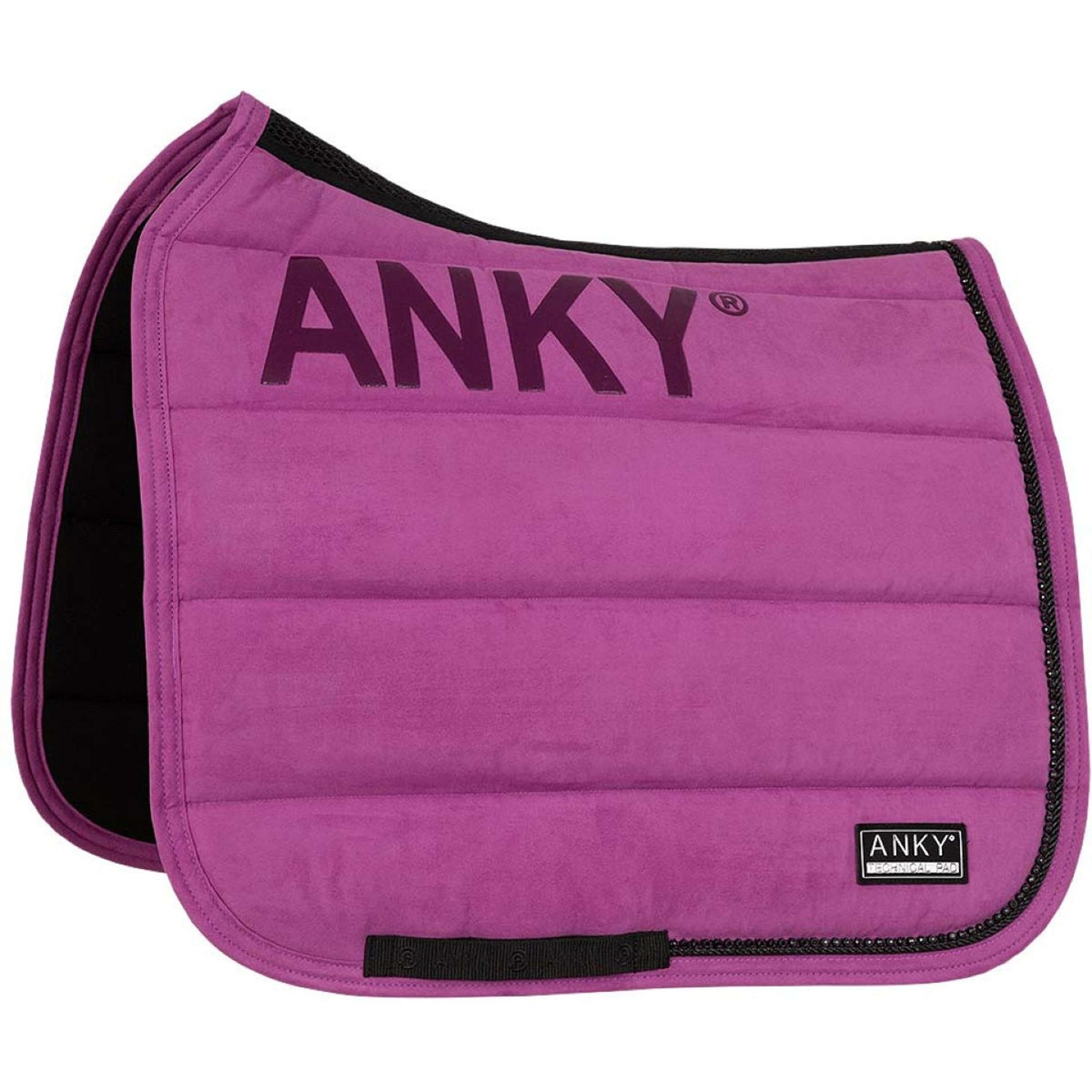 ANKY Zadeldekje Tapis de Selle Suede XB242110 Dressage Striking Purple