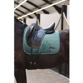 ANKY Zadeldekje Tapis de Selle Velvet XB242112 Dressage Silver Pine