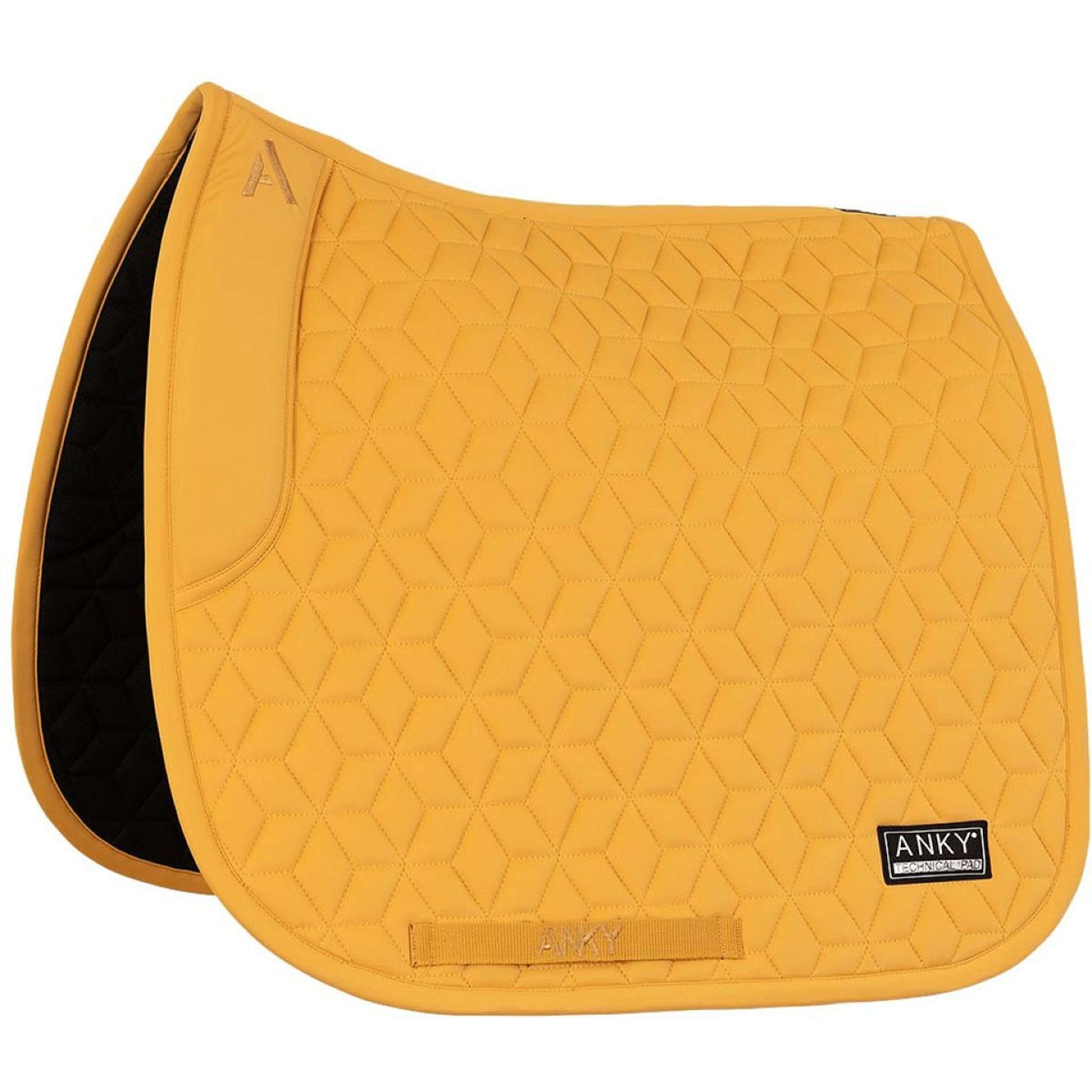 ANKY Zadeldekje Tapis de Selle Nylon XB242114 Dressage Spruce Yellow