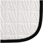 ANKY Tapis de Selle Twill Dressage Blanc/Noir