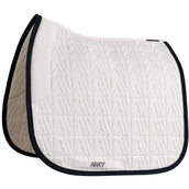 ANKY Tapis de Selle Twill Dressage blanc/marine