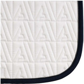 ANKY Tapis de Selle Twill Dressage blanc/marine