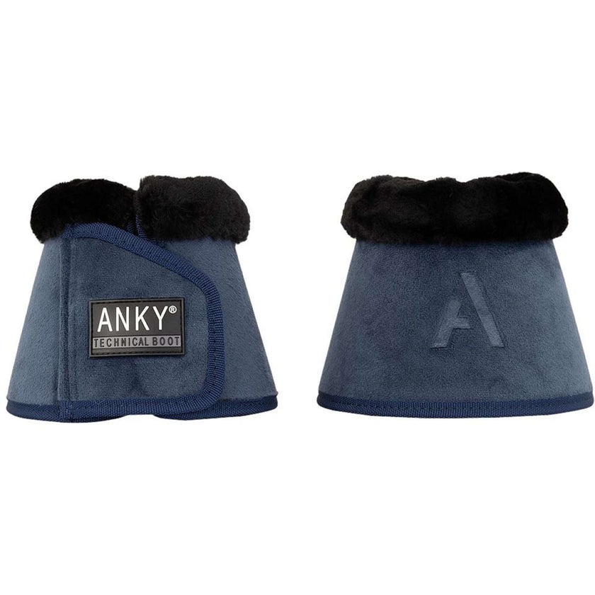 ANKY Springschoenen Cloches d'Obstacles Velvet Fur ATB242004 Mood Indigo