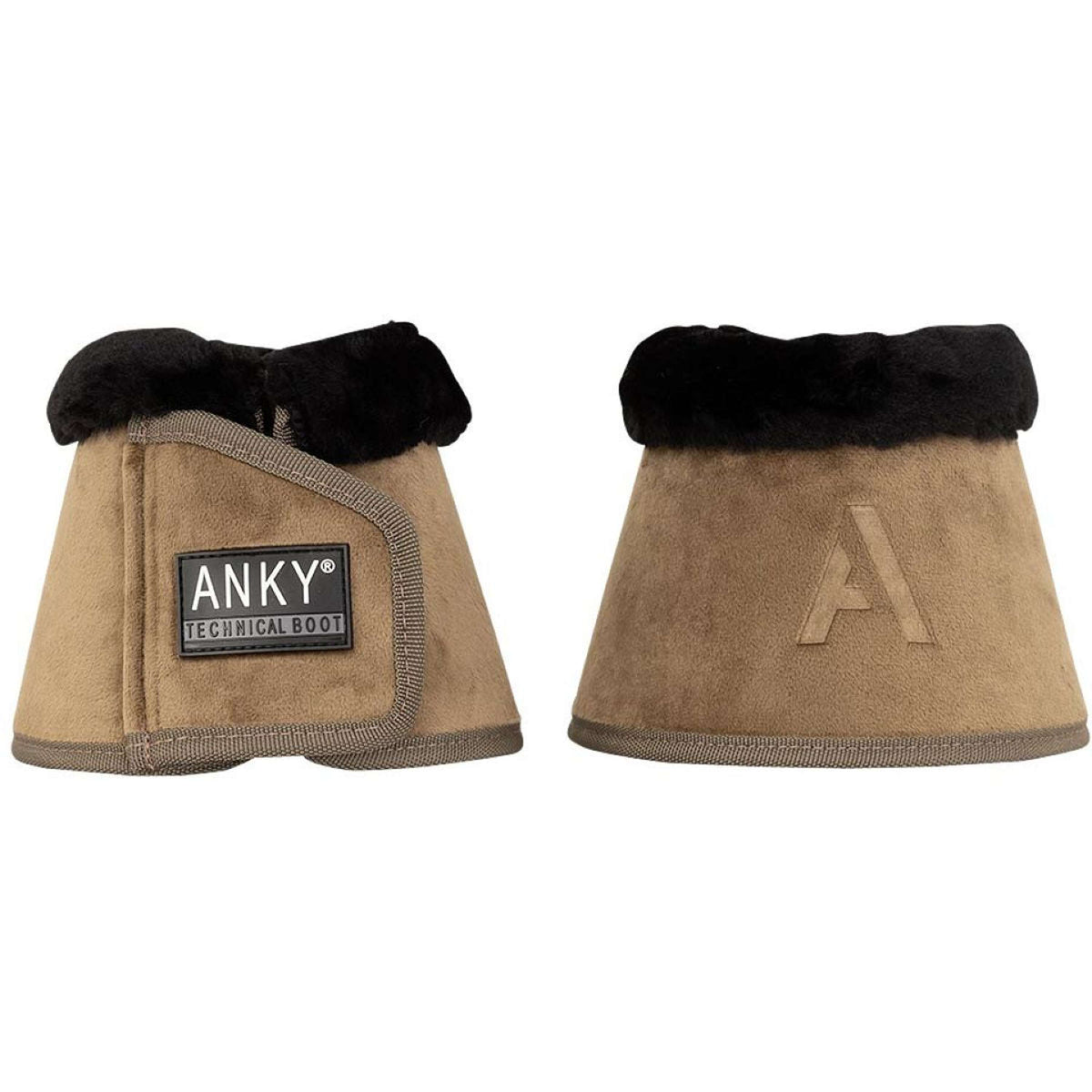 ANKY Springschoenen Cloches d'Obstacles Velvet Fur ATB242004 Teak