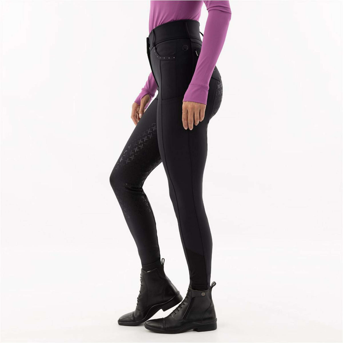 ANKY Rijbroek Pantalon d'Équitation Narrative XR242102 Full Grip Noir