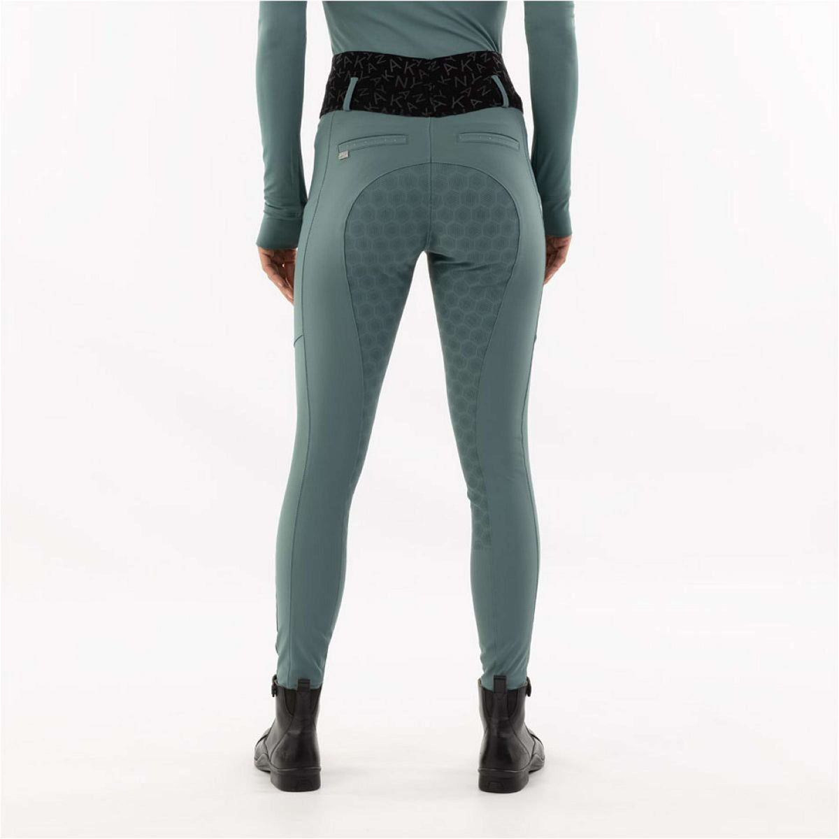 ANKY Rijlegging Legging d'Équitation Vibrance XR242104 Full Grip Silver Pine