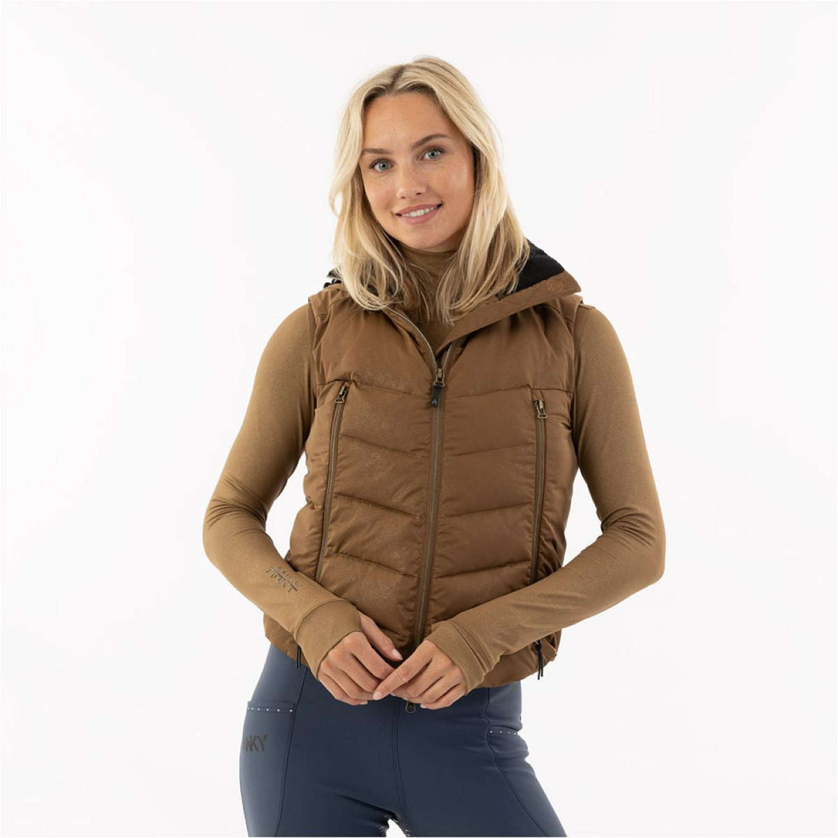 ANKY Jas Veste Hybrid ATC242005 Bronze