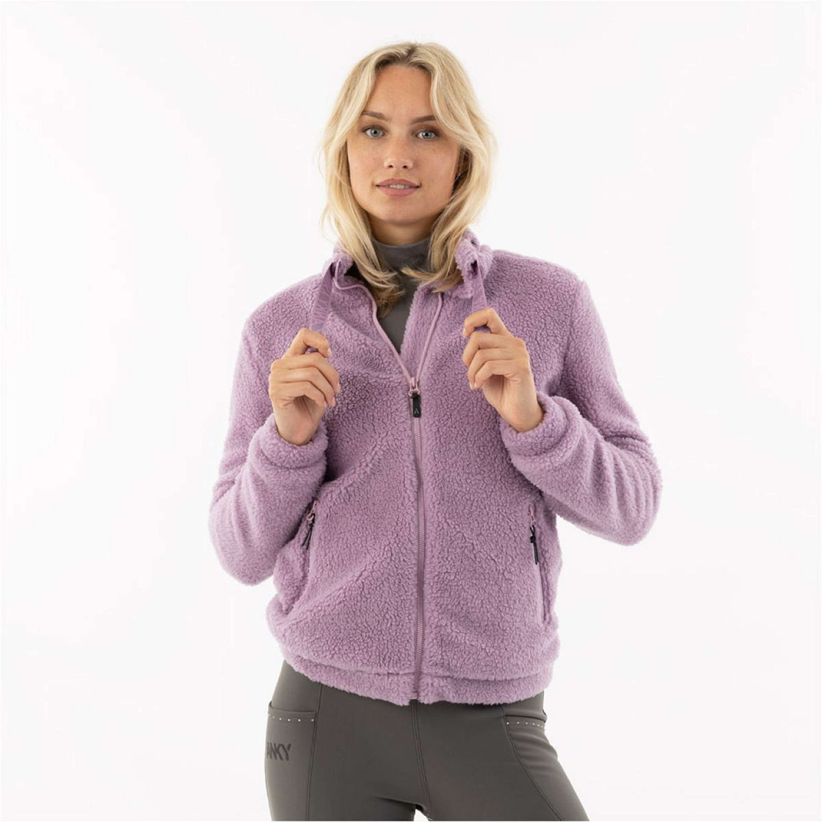 ANKY Vest Veste Teddy ATC242106 Lavender Herb