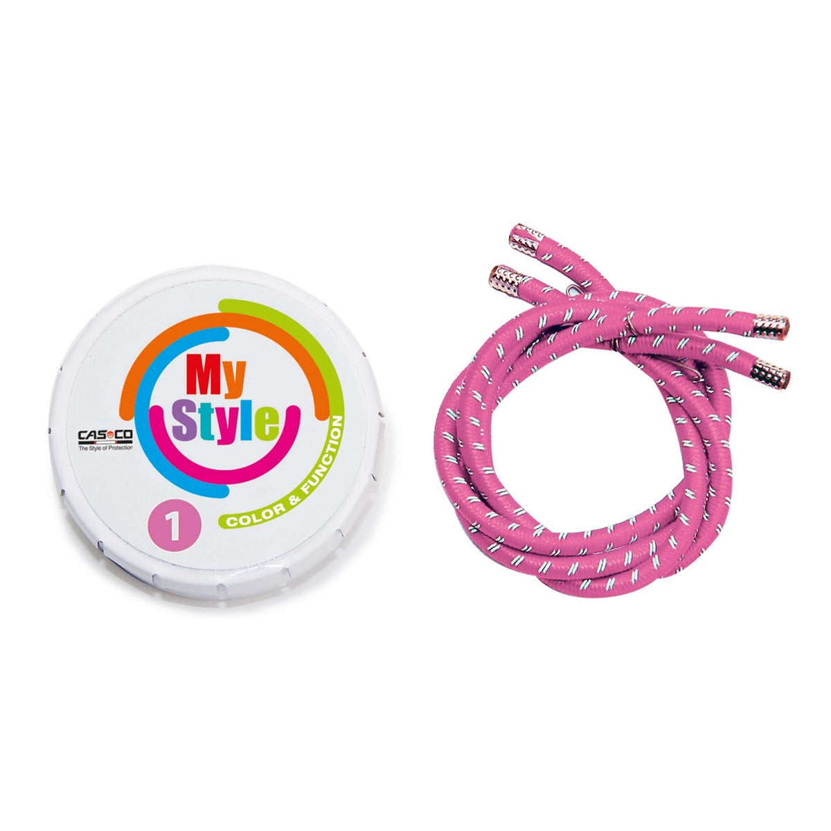 Casco Crystal Strip MyStyle Reflex Rose Reflective