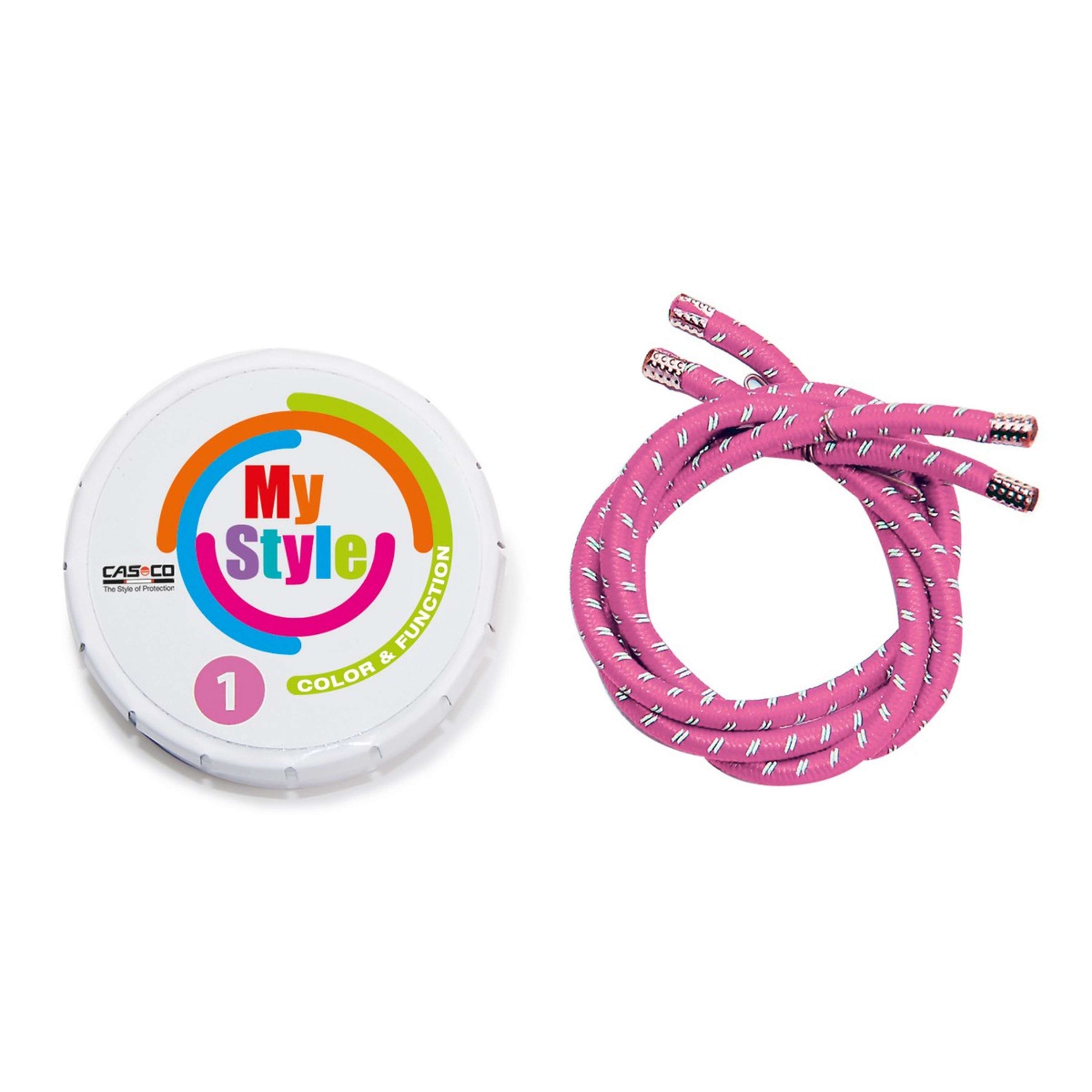 Casco Crystal Strip MyStyle Reflex Rose Reflective