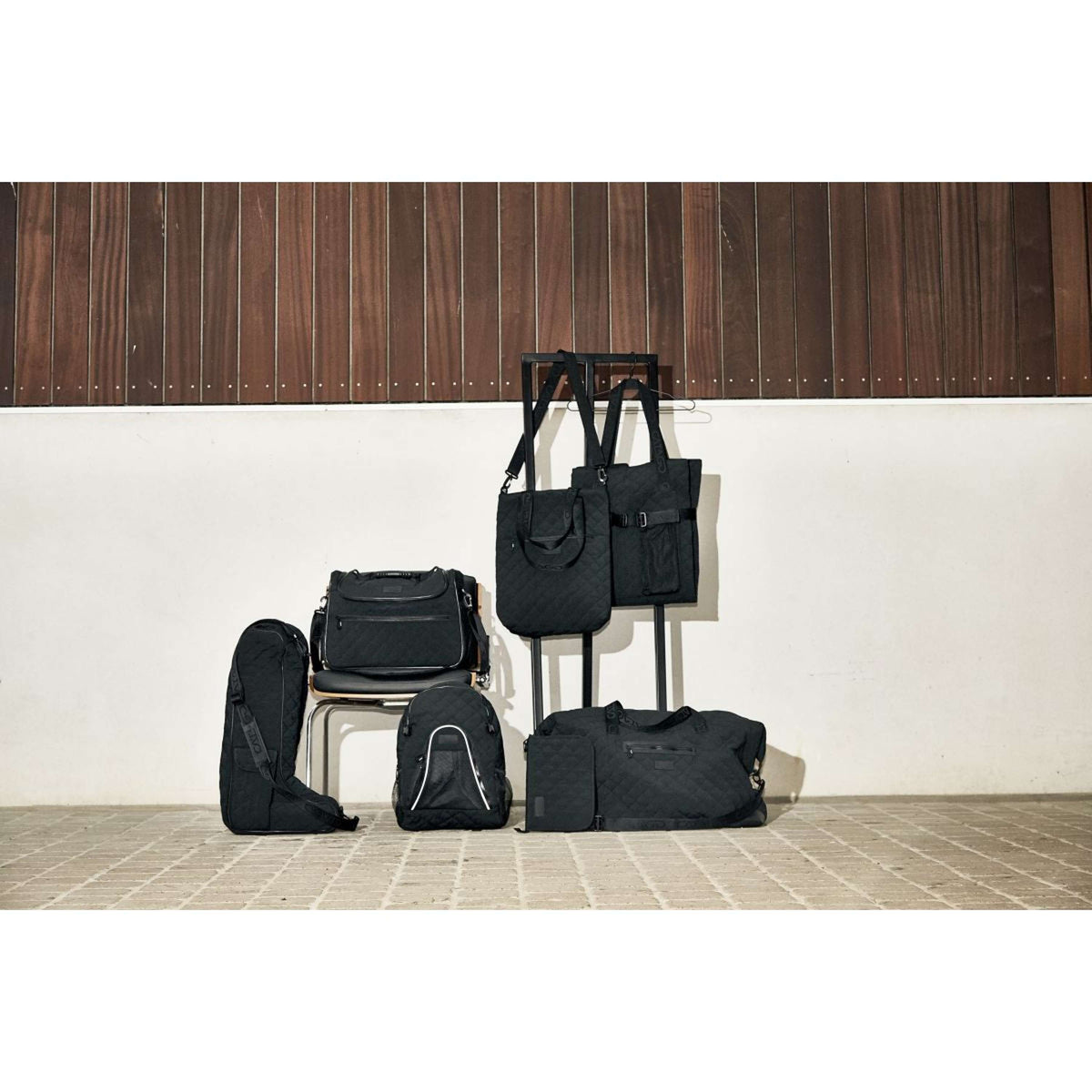 Catago Sac De Passeport Cheval Noir