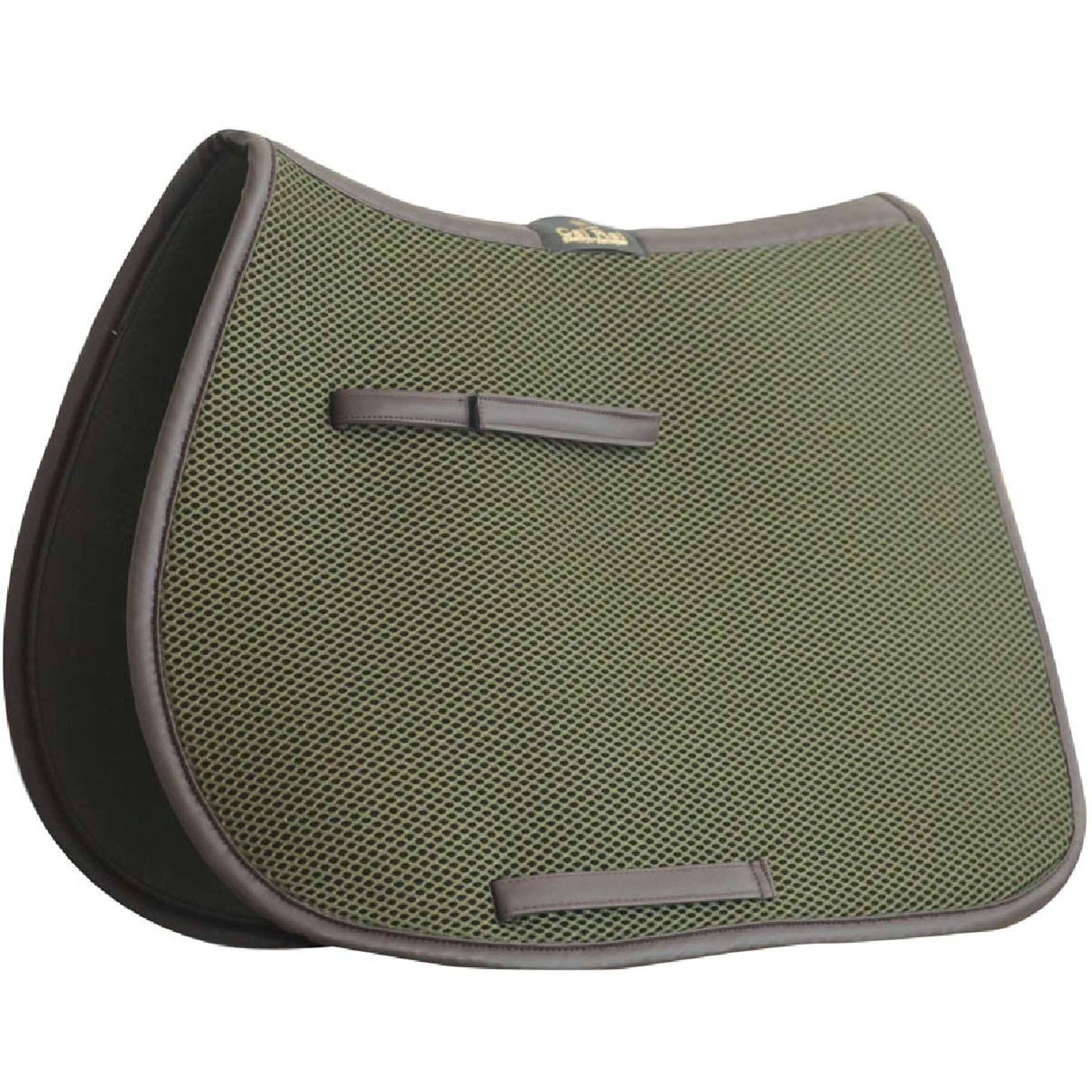 Cal Rei Tapis de Selle Topacio de Saut Vert/Marron