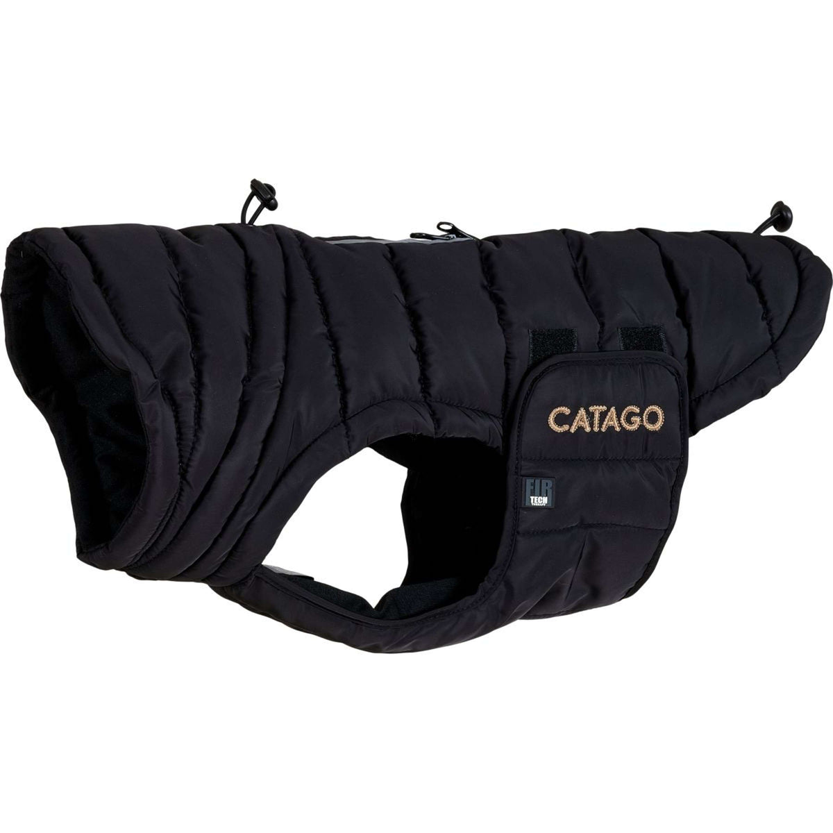 Catago Couverture pour Chien FIR-Tech Puffer Noir