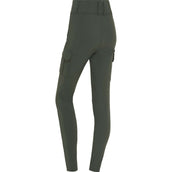 Catago Legging d'Équitation River Cargo Full Grip Forest