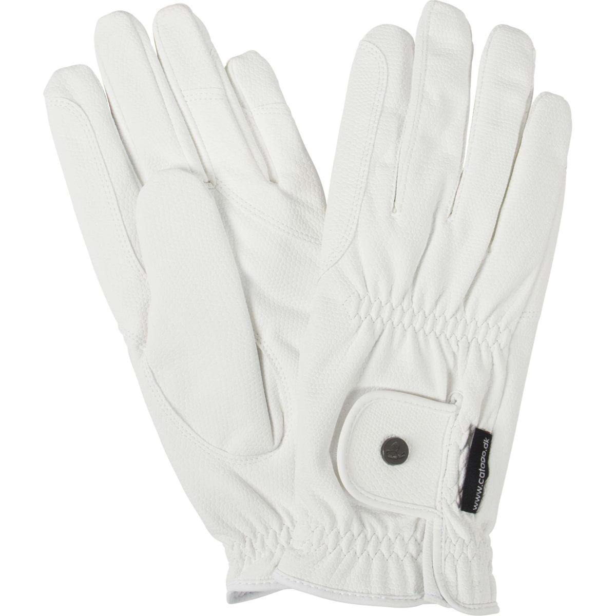 Catago Gants d'Équitation Elite Blanc