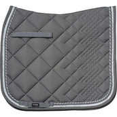 Catago Tapis de Selle Diamond Dressage Gris/Blanc