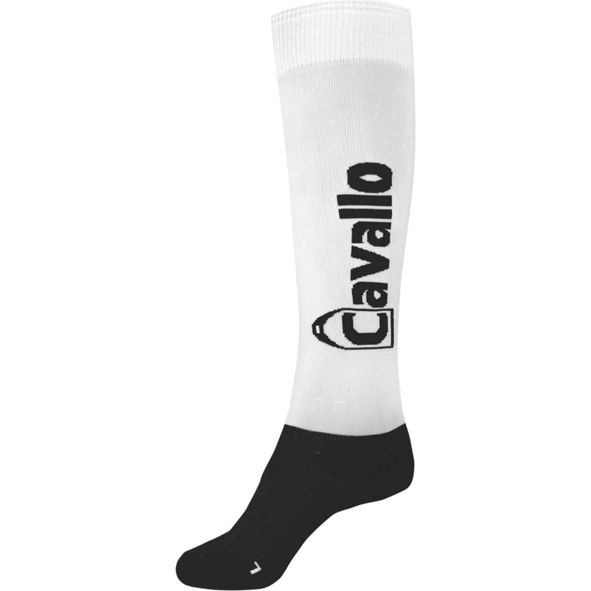 Cavallo Chaussettes CavalSimo C Blanc/Noir