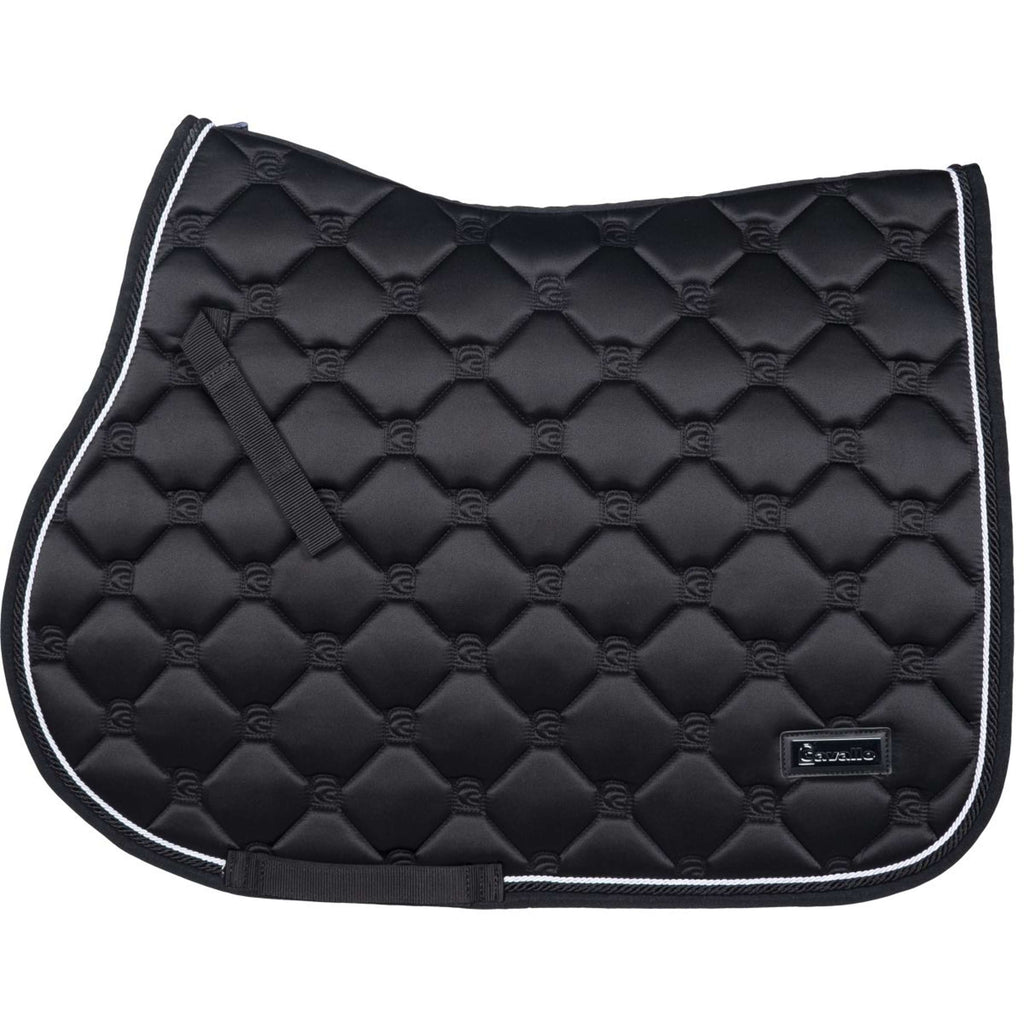 Cavallo Tapis de Selle CavalHanaya Polyvalent Noir