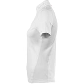 Cavallo T-shirt de Concours CavalHalfzip Mesh Blanc