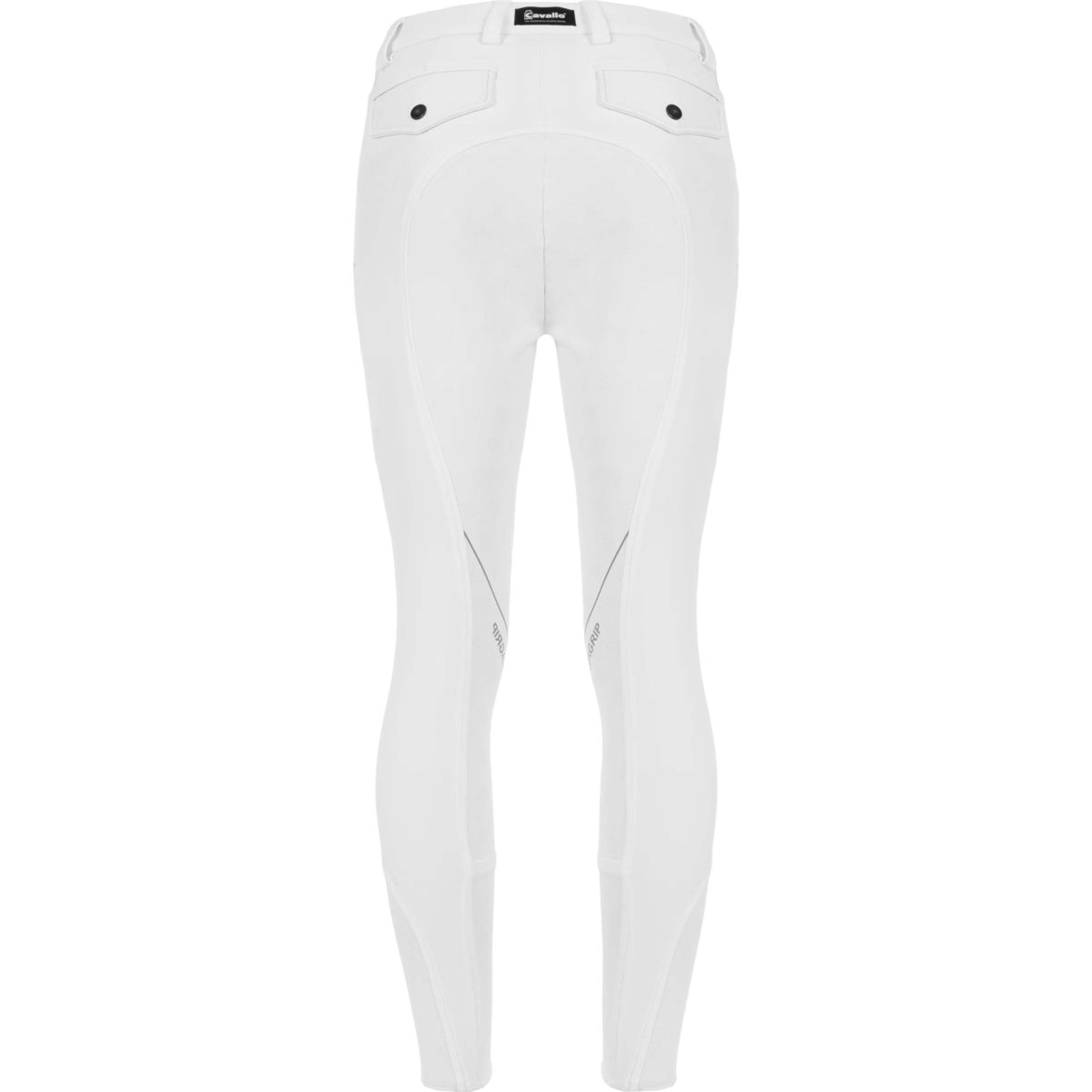 Cavallo Pantalon d'Équitation CavalCrofton Grip Blanc