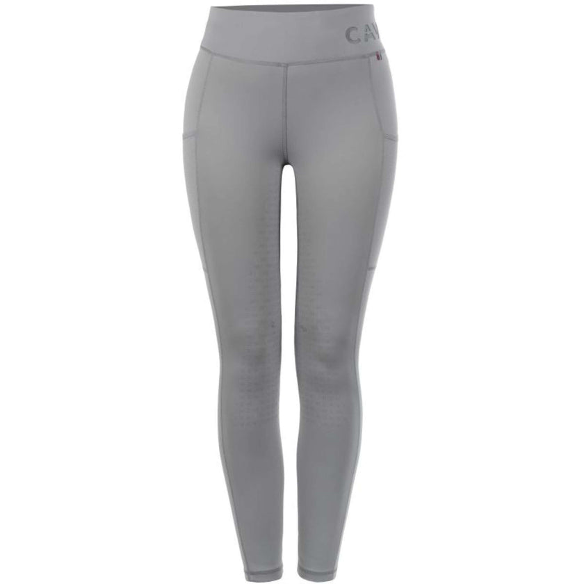 Cavallo Legging d'Équitation CavalLene Grip RL Full Grip Argentgris