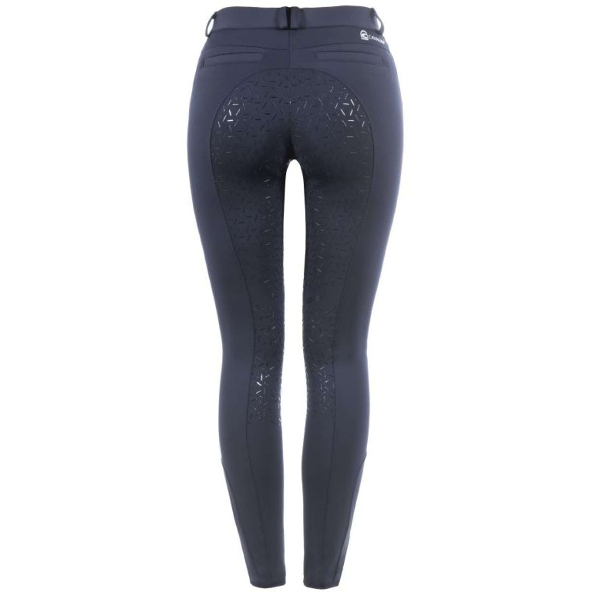 Cavallo Pantalon d'Équitation CavalCecilia Grip Mobile Full Grip Bleu foncé